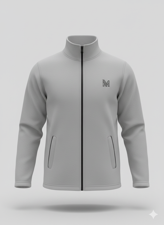 Light Gray Zipper