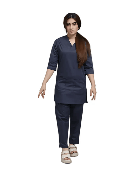 Charcoal Grey Scrubs for Women