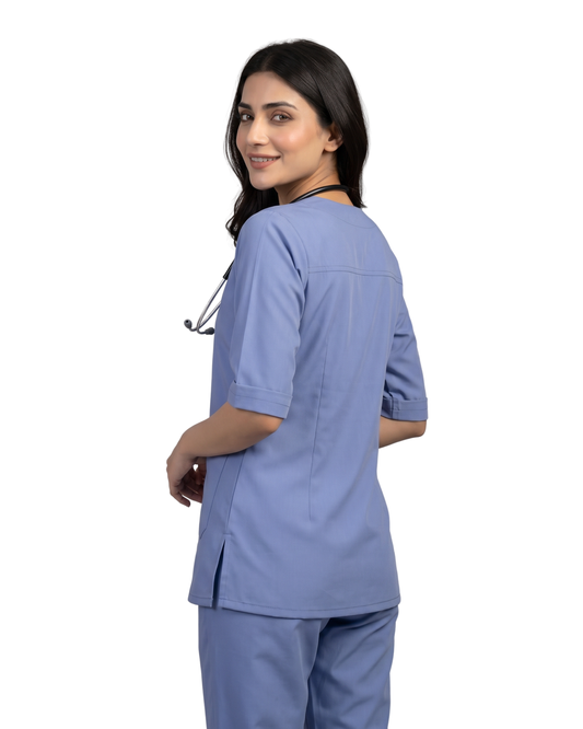 Arctic Blue Medical Scrubs for Women