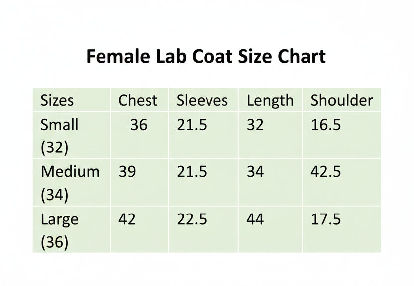Female Lab Coat