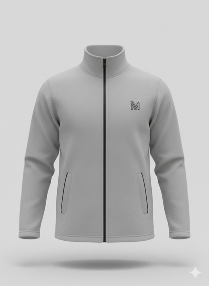 Light Gray Zipper
