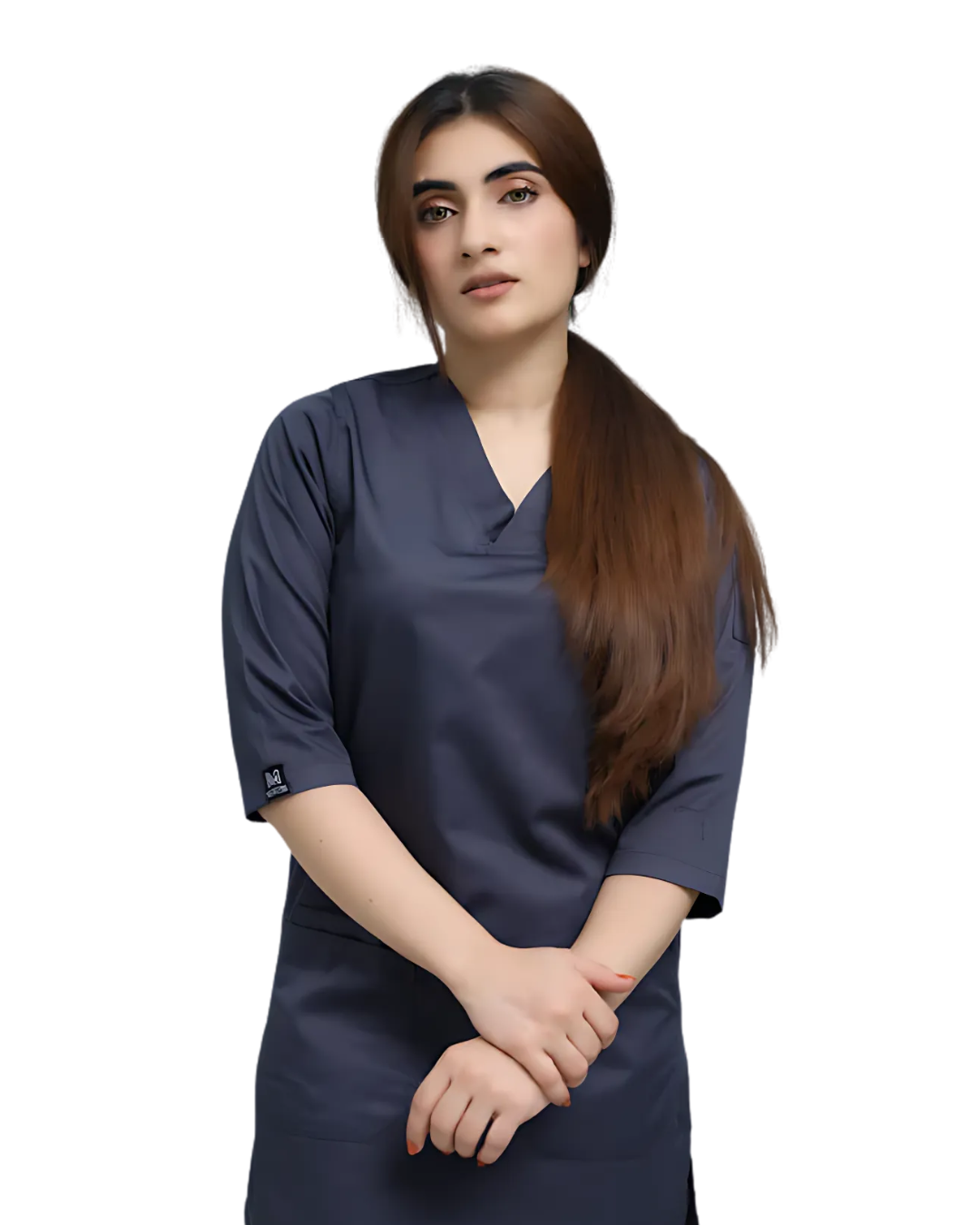 Charcoal Grey Scrubs for Women