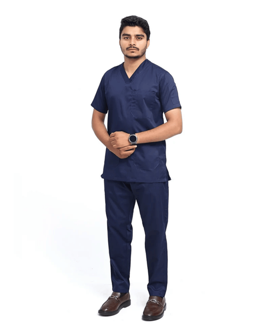 Navy Blue Scrubs for Men