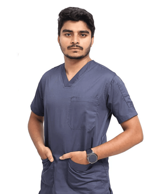Charcoal Gray Scrub for Men