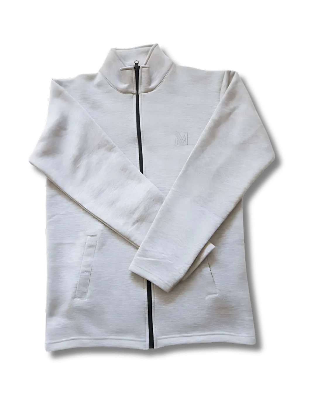 Light Gray Zipper