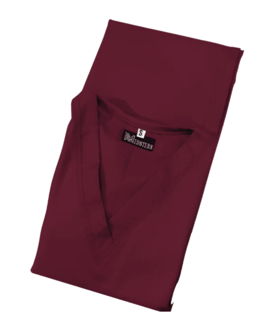 Maroon Scrubs for Women - V Neck