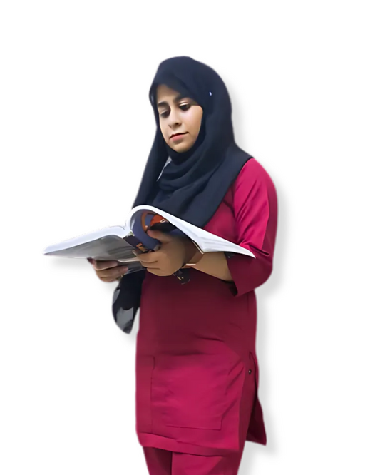 Women Scrubs - Round Neck Maroon Color