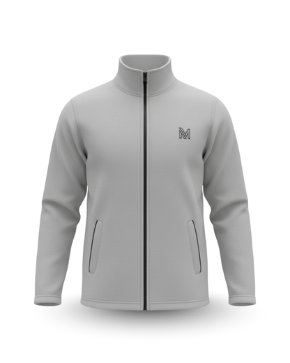 Light Gray Zipper