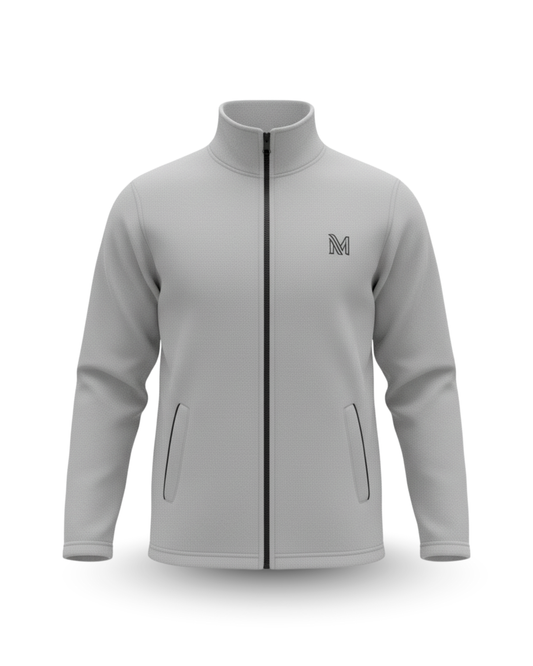 Light Gray Zipper