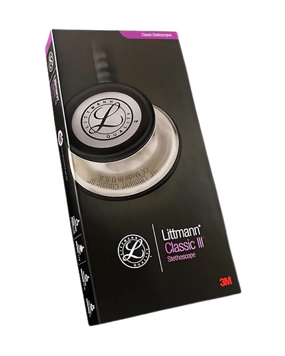 3M Littmann Classic III Monitoring Stethoscope, Stainless Steel Chestpiece
