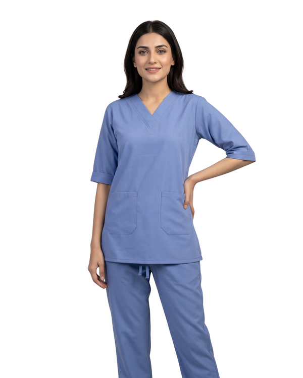 Arctic Blue Medical Scrubs for Women