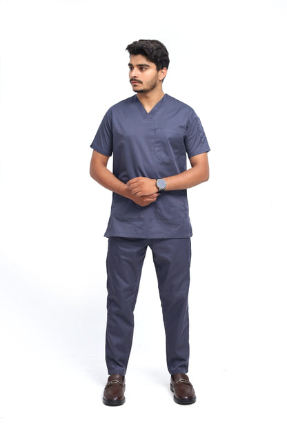 Charcoal Gray Scrub for Men