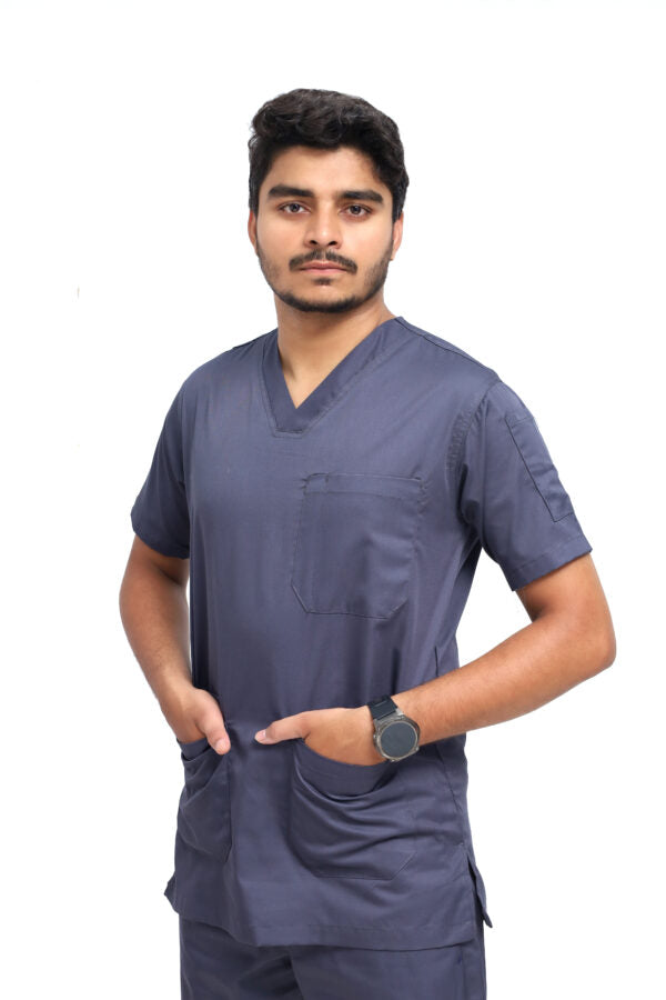 Charcoal Gray Scrub for Men