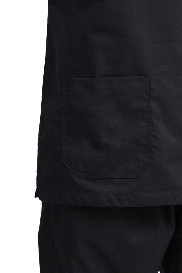 Jet Black Scrubs for Men