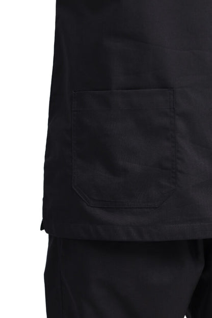 Jet Black Scrubs for Men