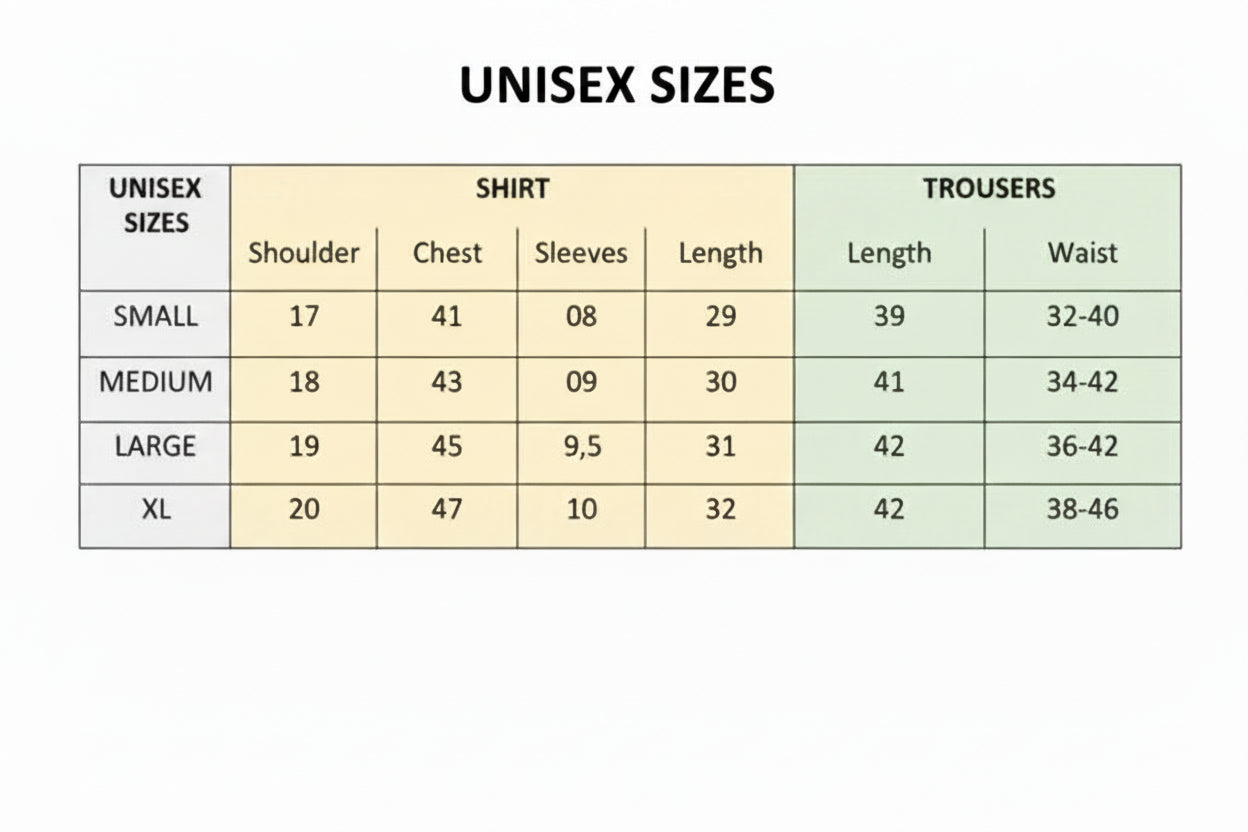 Unisex Scrubs