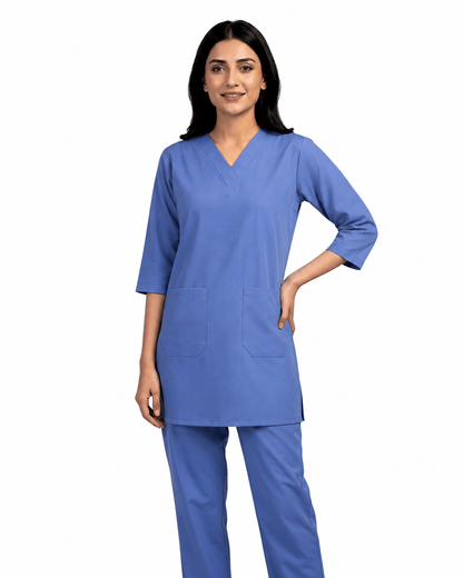 Arctic Blue Medical Scrubs for Women